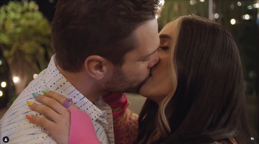 Nicola Porcella se dio primer beso con actriz transexual en 'El amor no tiene receta'. Fuente: Instagram