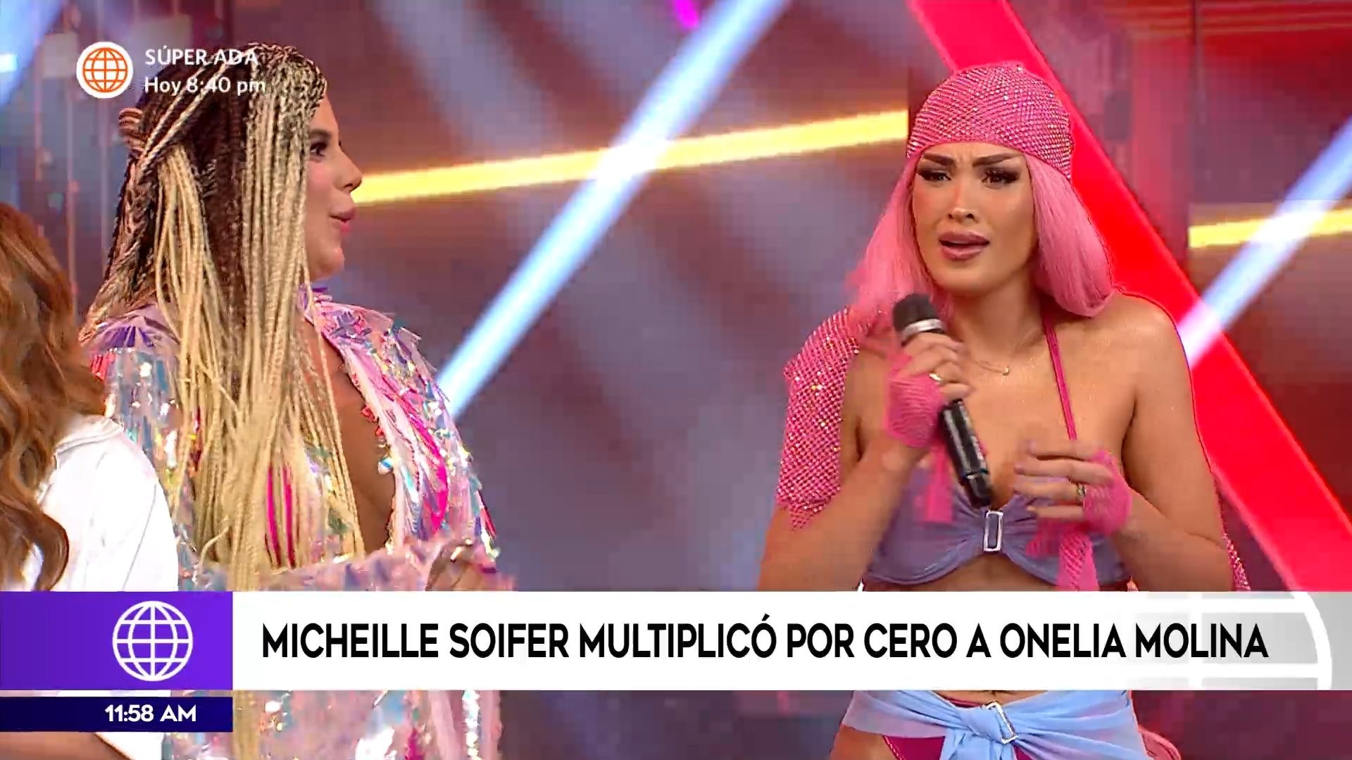 Michelle Soifer no toleró la intervención de Onelia Molina en 'Esto es Guerra' / América Televisión