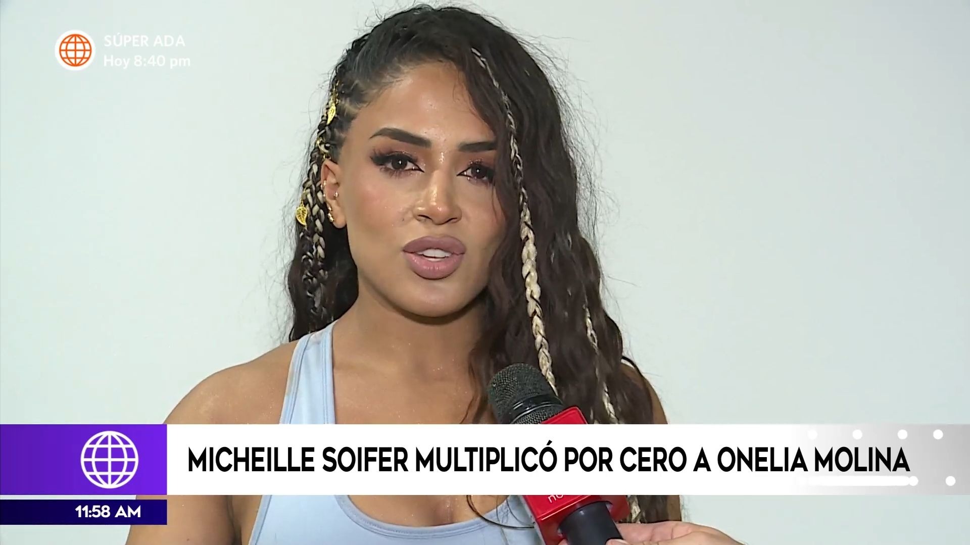 Detrás de cámaras, Onelia Molina le dijo a Michelle Soifer que "no puede minimizar" / América Espectáculos