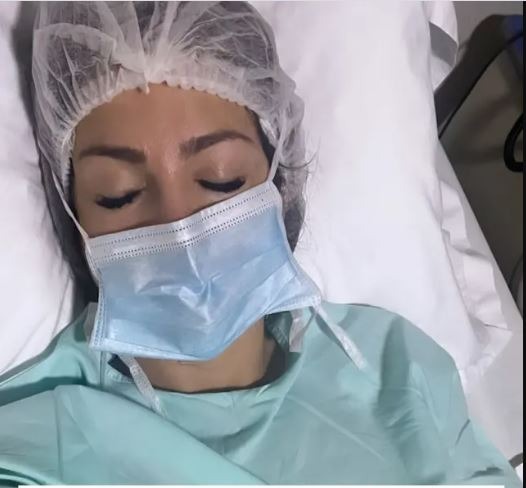 Paloma Fiuza se recupera favorablemente de la operación a la rodilla a la que se sometió/ Foto: Instagram