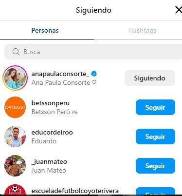 Hace un momento Paolo Guerrero volvió a seguir en Instagram a su pareja Ana Paula Consorte/Foto: Instigram 
