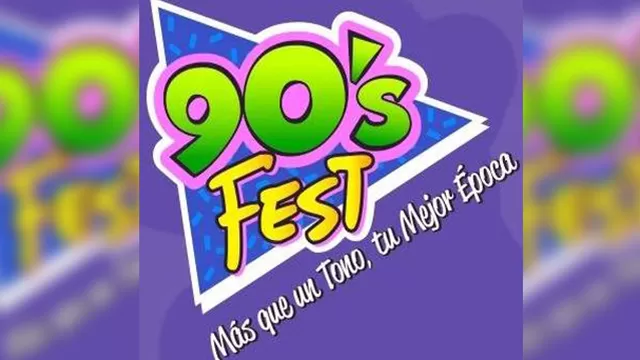 Participa y gana entradas para el 90’s Fest