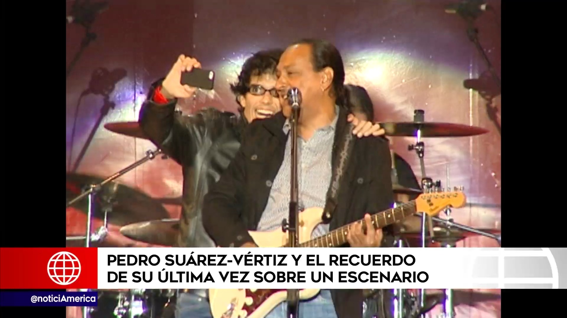 Pedro Suárez Vértiz: Así la última vez que el cantante pisó un escenario