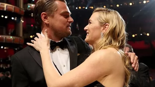 Kate Winslet se emocionó así tras el triunfo de Leonardo DiCaprio