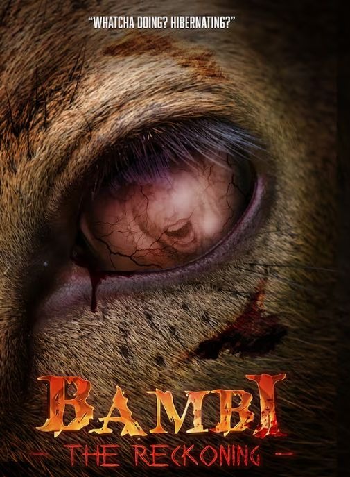 El afiche de la terrorífica cinta 'Bambi: The Reckoning'