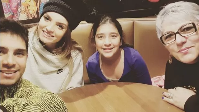 Rafael Cardozo se reencontró con su hija. Foto: Instagram