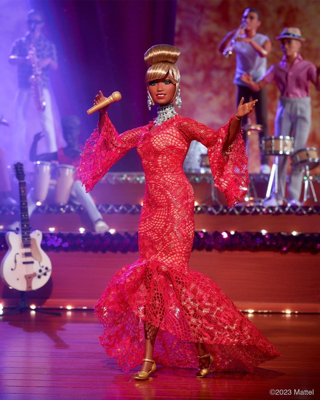 Mattel lanzó oficialmente al mercado la Barbie de Celia Cruz/ Foto: IG Mattel