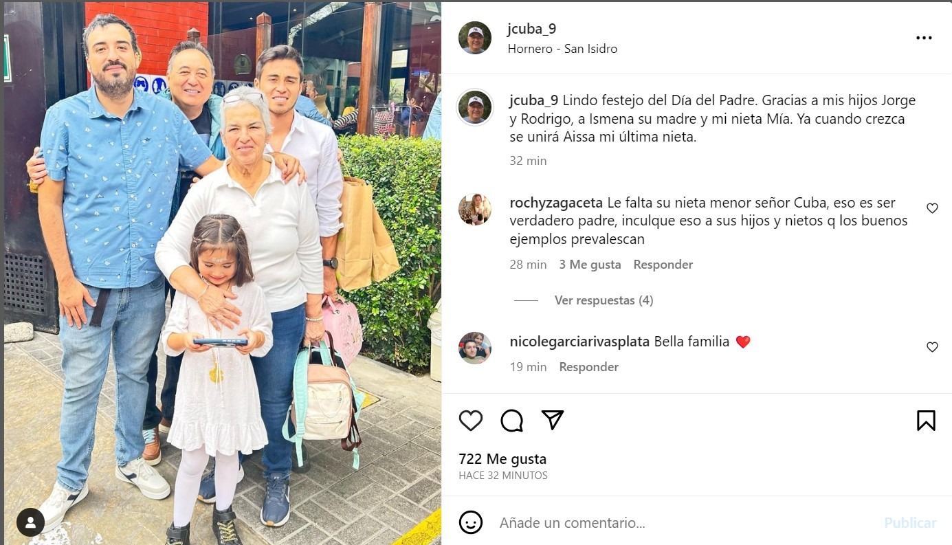 Rodrigo Cuba: Así es su celebración por el Día del padre con Mía y Aissa 