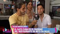 Rodrigo Cuba reaparece en inauguración de restaurante de Ivana Yturbe y Beto Da Silva 