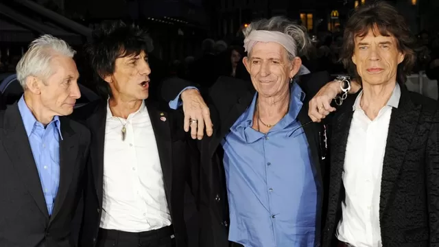 Los tres miembros restantes de los Rolling Stones rindieron homenaje al batería de su legendaria banda. Foto: Vanitatis
