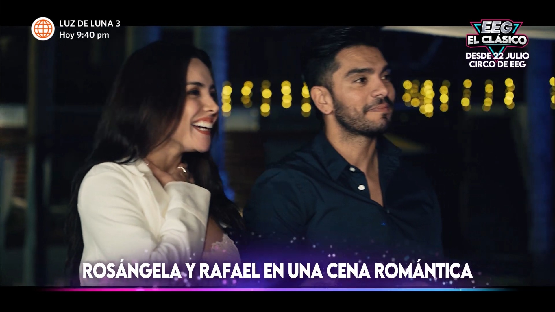 Rafael Cardozo sorprendió a Rosángela Espinoza con detalles en cena romántica. Fuente: AméricaTV
