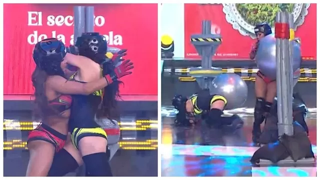 Rosángela Espinoza sufrió terrible caída tras fuerte choque con Karen Dejo