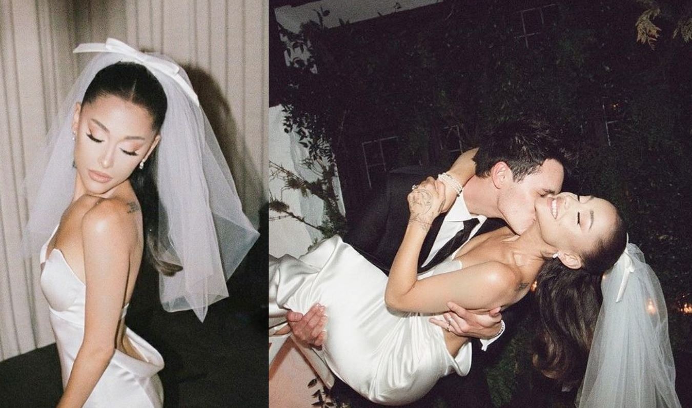 Ariana Grande y Dalton Gomez se casaron / Instagram