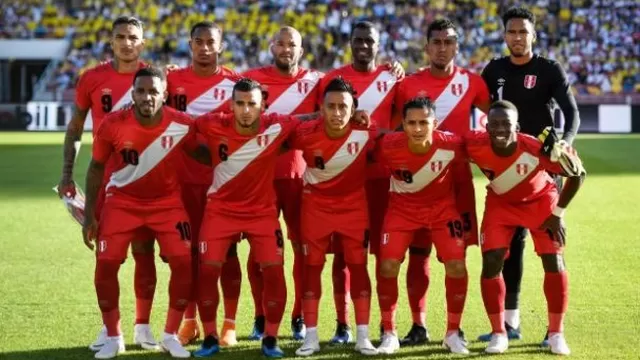 Selección peruana. Foto: AFP