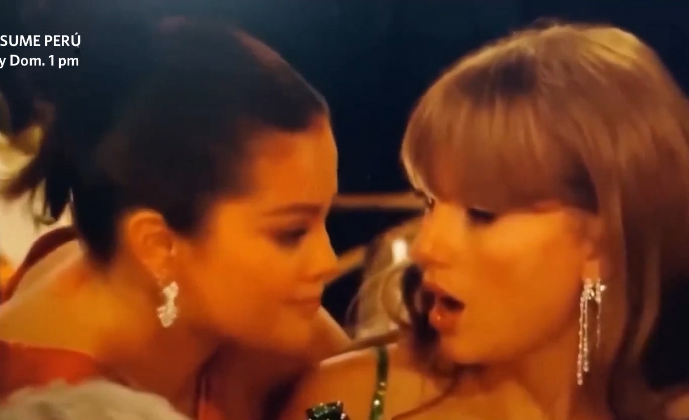 Selena Gómez por fin reveló lo que realmente le contó a Taylor Swift en los Golden Globes/Foto: América Espectáculos