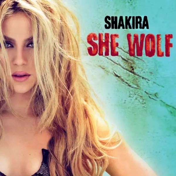 Shakira y la portada de su disco Loba. Fuente: Instagram