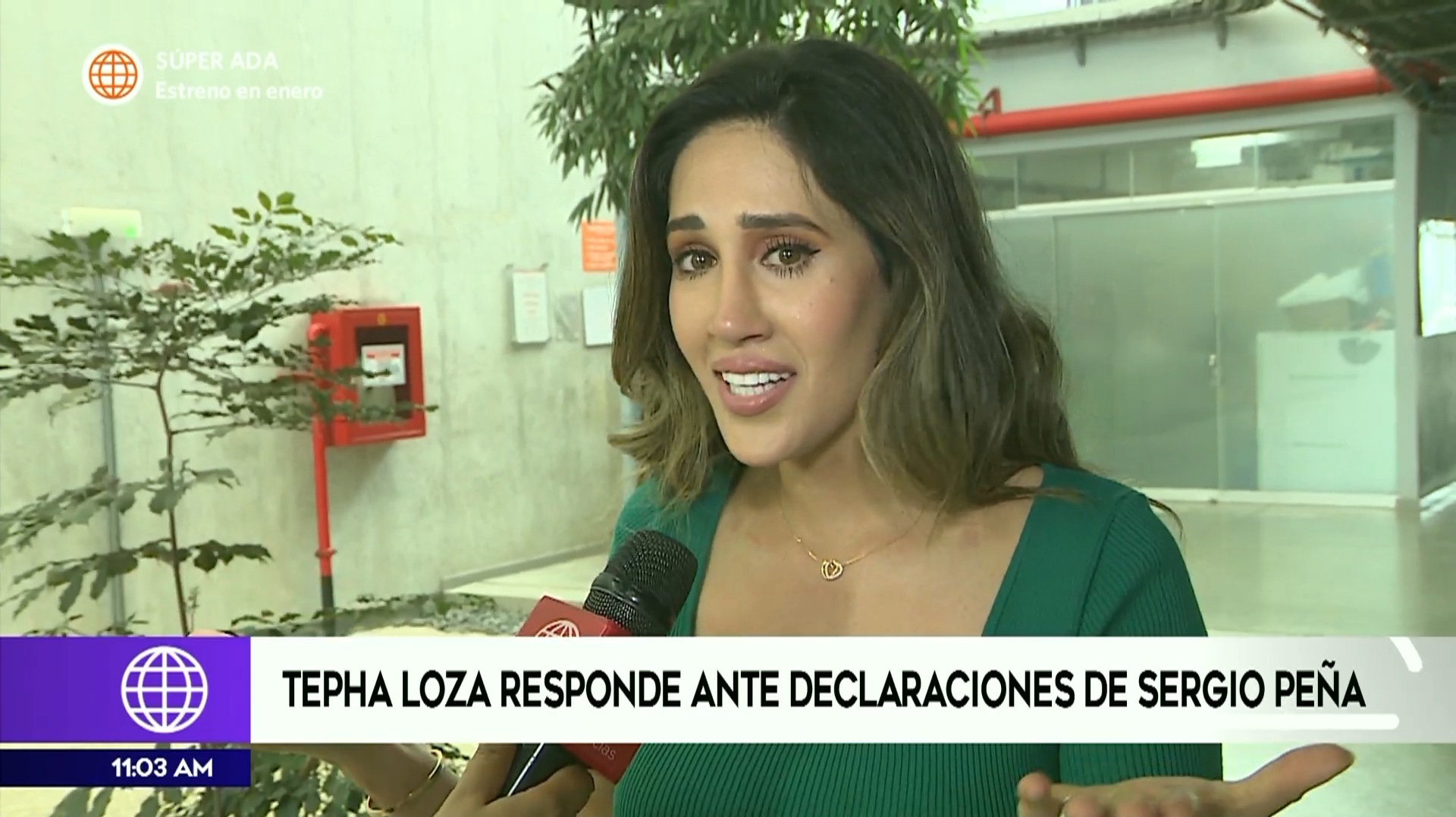 Tepha Loza reaccionó a las declaraciones de Sergio Peña / Más Espectáculos