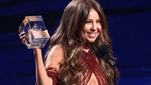 Thalía recibió homenaje en los Latin Grammy 2019