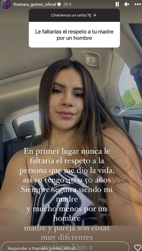 Thamara Gómez y el semejante misil para Samahara Lobatón / Instagram
