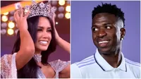 El tierno mensaje de Vinicius Jr. a Camila Escribens tras ganar el Miss Perú 2023
