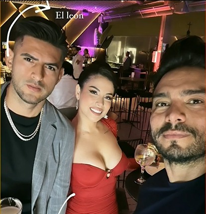 Rafael Cardozo asistió a fiesta de esposa de Carlos Zambrano. Foto: Instagram
