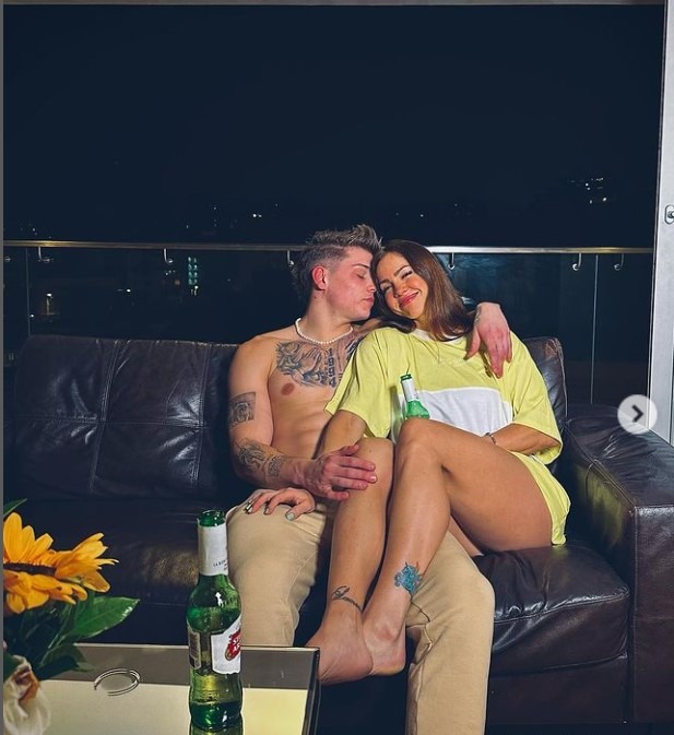Paloma Fiuza y Tomi Narbondo iniciaron su relación en julio del 2023, pero iniciaron su convivencia en octubre del mismo año luego del accidente en la rodilla de Paloma/Foto: Instagram
