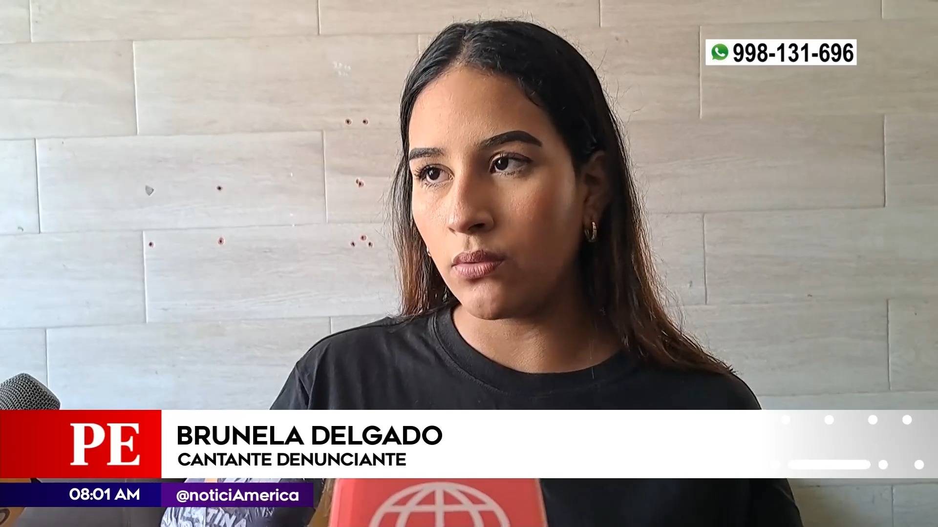 Bruenela Delgado denunció amenazas tras exponer acoso de Tony Rosado. Fuente: AméricaTV