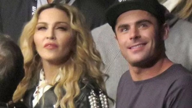 ¿Zac Efron tuvo una relación con Madonna?