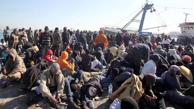 Al menos 590 migrantes murieron o desaparecieron cerca de las costas de Libia en lo que va de este año. (Vía: Twitter)