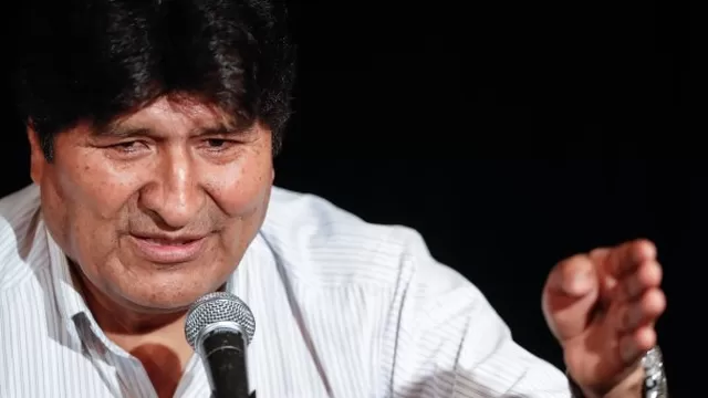 Evo Morales, expresidente de Bolivia. Foto: EFE