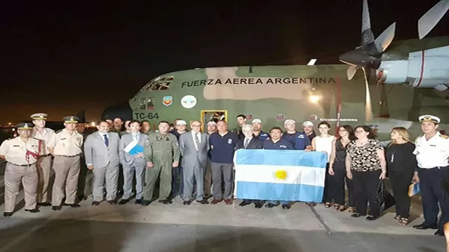 Argentina envió ayuda humanitaria a damnificados por los huaicos. 
