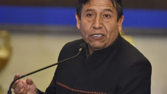 Canciller boliviano David Choquehuanca. (Vía: AFP)