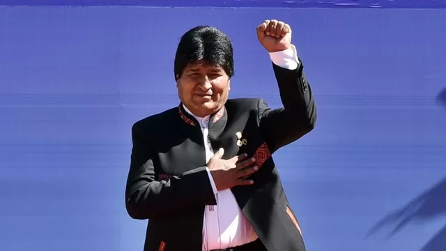 Evo Morales, presidente de Bolivia. Foto: AFP