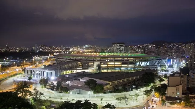 Vista del estado de Maracaná donde se llevarán a cabo los JJ.OO. (Vía: AFP)