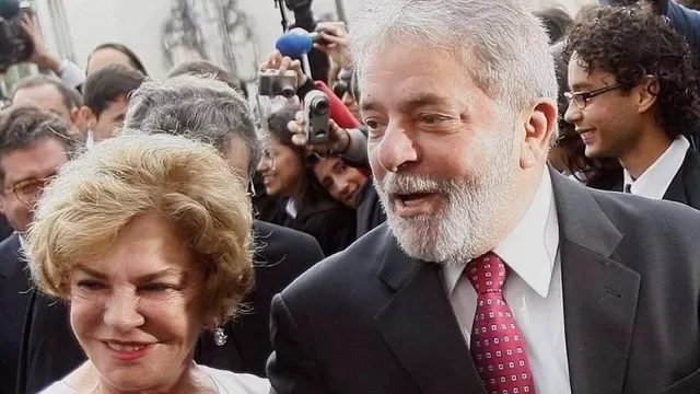 Marisa Letícia y Luiz Lula Da Silva. Foto: Difusión