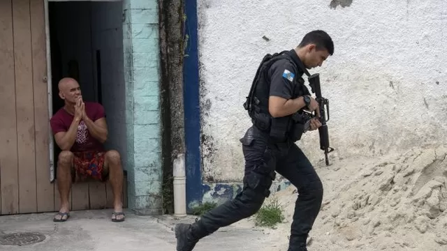 Brasil: Policía de Rio de Janeiro mata ocho personas en favela. Foto: AFP/referencial