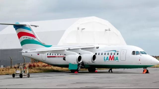 La aerolínea LaMia no tiene un registro en el Ministerio de Trabajo y cuenta con tres aviones. (Vía: Twitter)