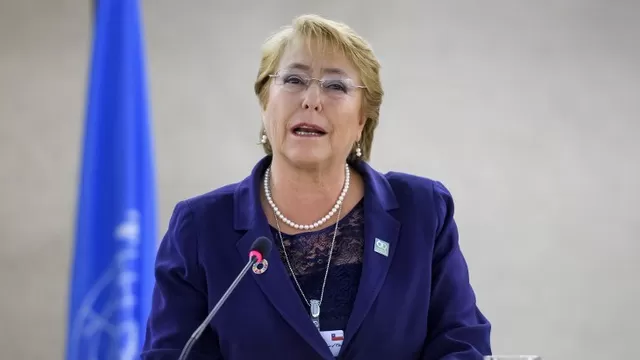 Michelle Bachelet, presidenta de Chile y militante del Partido Socialista. Foto: AFP