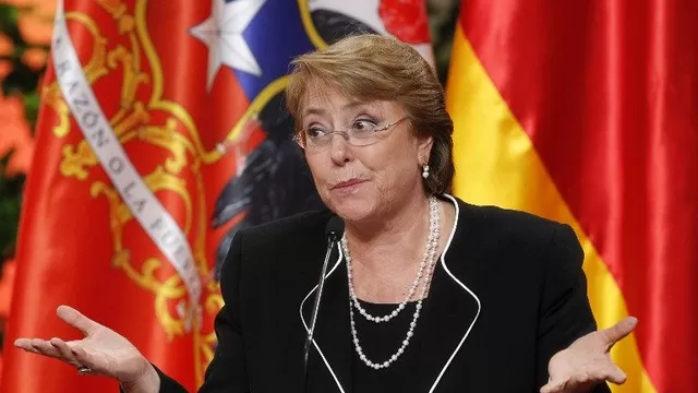 Michelle Bachelet, presidenta de Chile. (Vía: AFP)