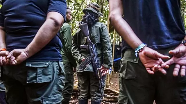 Disidentes de las FARC operan en frontera Colombia - Ecuador. Foto: archivo El Espectador