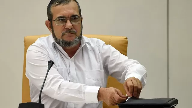 El jefe de la guerrilla de las FARC Timoleón Jiménez, alias Timochenko. (Vía: AFP)