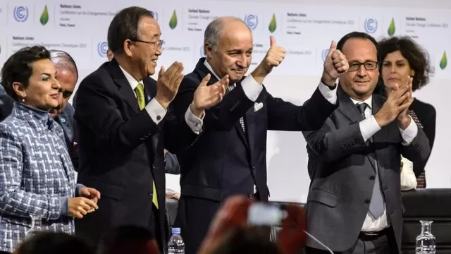 COP21: aprueban acuerdo histórico contra el cambio climático