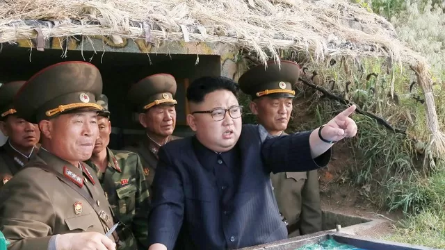 Kim Jong-Un, dirigente de Corea del Norte. Foto: AFP PHOTO/KCNA VIA KNS