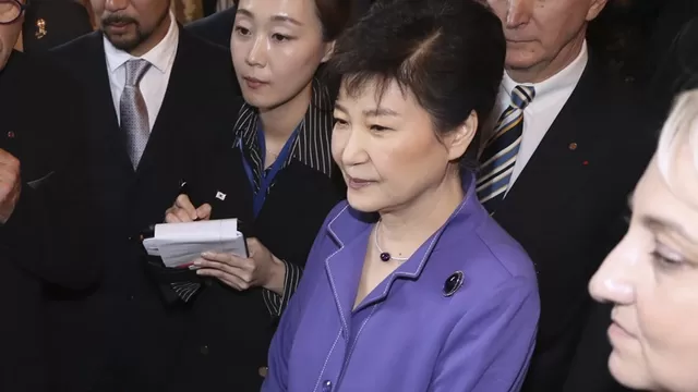 Park Geun-Hye, expresidenta de Corea del Sur. Foto: AFP