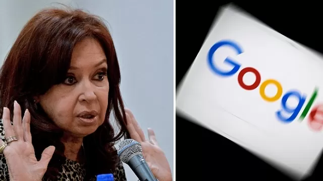 Cristina Fernández demanda a Google por aparecer como "ladrona de la Nación Argentina" en el buscador