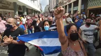 Cuba: Miles marchan contra el gobierno de Miguel Díaz-Canel