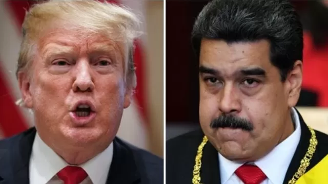 Donald Trump afirma que considera imponer un bloqueo a Venezuela. Foto: AFP