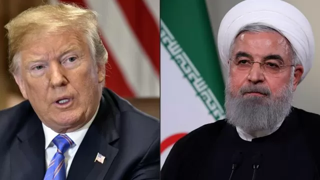 Donald Trump anuncia sanciones contra Irán. Foto: AFP