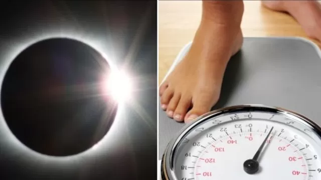 Eclipse solar: hoy las personas bajarán de peso y serán más altas, ¿por qué? Foto: Composición