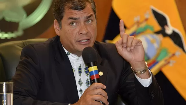 Rafael Correa, presidente de Ecuador. Foto: Difusión
